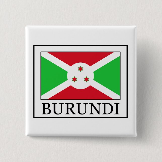 Badge Carré 5 Cm Burundi (Devant)