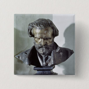 Badge Carré 5 Cm Buste de Giuseppe Verdi