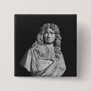 Badge Carré 5 Cm Buste de Jean-Baptiste Colbert de Torcy