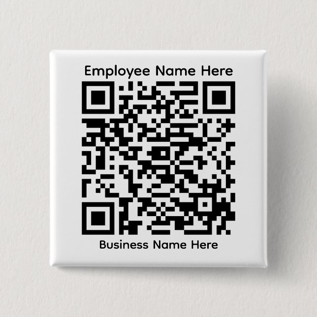 Badge Carré 5 Cm Button (Devant)