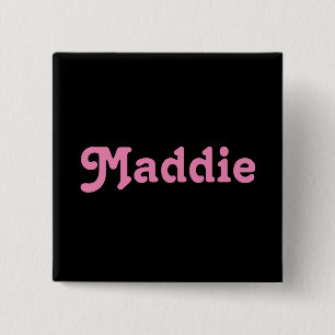 Badge Carré 5 Cm Button Maddie