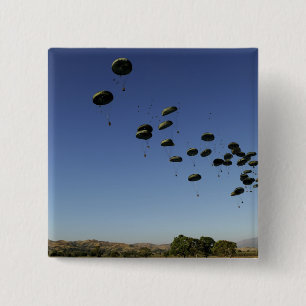 Badge Carré 5 Cm C-17 Globemaster III 2 de l'armée de l'air américa