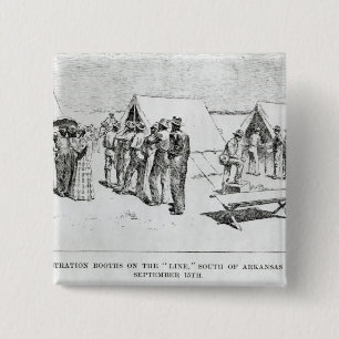 Badge Carré 5 Cm Cabines d'enregistrement