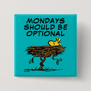 Badge Carré 5 Cm cacahuètes   Carénage de bois