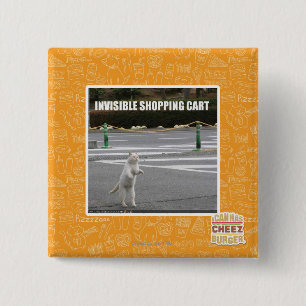 BADGE CARRÉ 5 CM CADDIE INVISIBLE