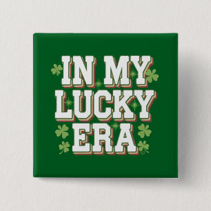 Badge Carré 5 Cm Cadeau de famille pour la Saint-Patrick de mon ère