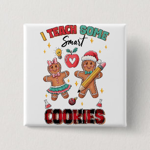 Badge Carré 5 Cm Cadeau pour Enseignant J'enseigne à des petits g
