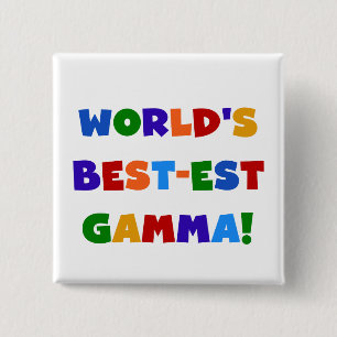 Badge Carré 5 Cm Cadeaux de couleurs vives gamma les meilleurs au m