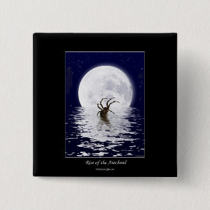 Badge Carré 5 Cm Cadeaux Spider Design