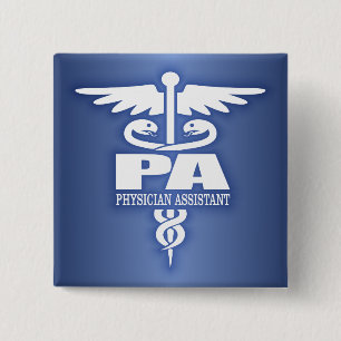 Badge Carré 5 Cm Caduceus PA