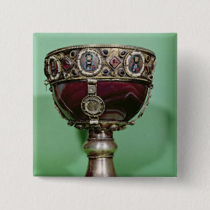 Badge Carré 5 Cm Calice