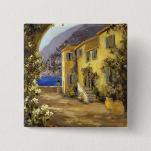 Badge Carré 5 Cm Calme latin I