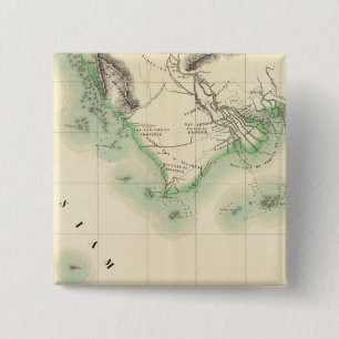 Badge Carré 5 Cm Cambodge, Asie 110