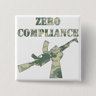 Badge Carré 5 Cm Camo AK47 sans conformité
