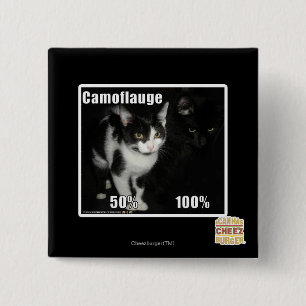 Badge Carré 5 Cm Camouflage