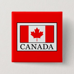 Badge Carré 5 Cm Canada