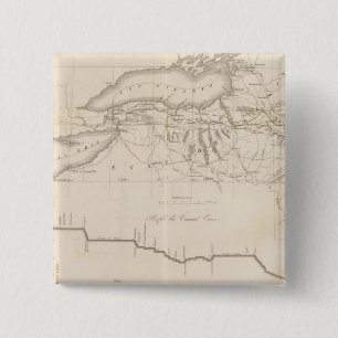 Badge Carré 5 Cm Canal Erie