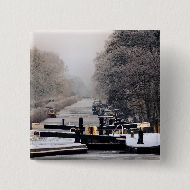 BADGE CARRÉ 5 CM CANAUX (Devant)