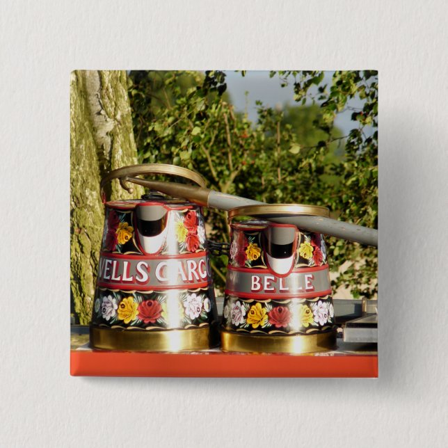 BADGE CARRÉ 5 CM CANAUX (Devant)