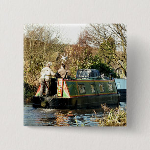 BADGE CARRÉ 5 CM CANAUX