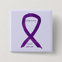 Cancer Survivante Sensibilisation Ruban Pins Perso