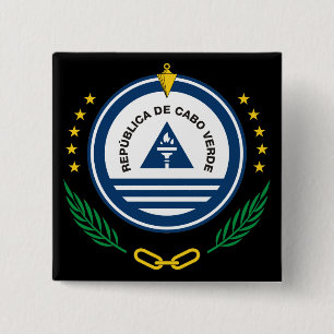 Badge Carré 5 Cm cape verde emblème