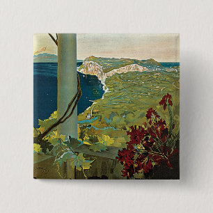 Badge Carré 5 Cm Capri