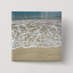 Badge Carré 5 Cm Caraïbes, îles Vierges américaines, Saint-Thomas,