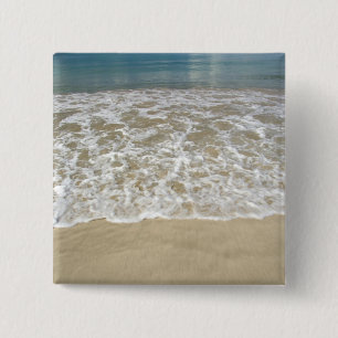 Badge Carré 5 Cm Caraïbes, Îles Vierges américaines, St.Thomas, 2