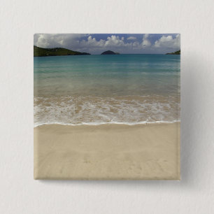 Badge Carré 5 Cm Caraïbes, Îles Vierges américaines, St.Thomas, 5