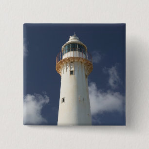 Badge Carré 5 Cm Caraïbes, TURKS & CAICOS, Grand Turk Island, 2