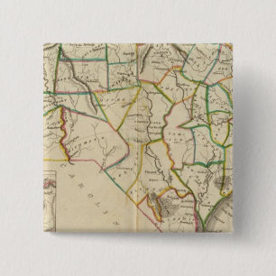 Badge Carré 5 Cm Caroline du Nord 5