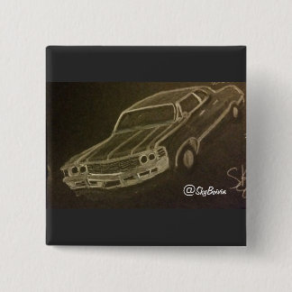 Badge Carré 5 Cm carré bouton bébé