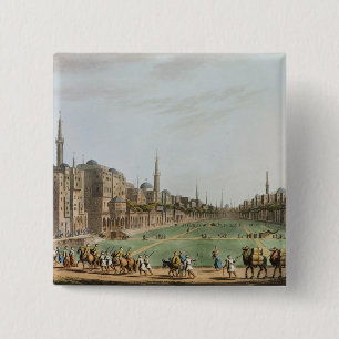 Badge Carré 5 Cm Carré de principal au Caire grand, avec Murad Bey