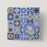 Carreaux bleus et sardines