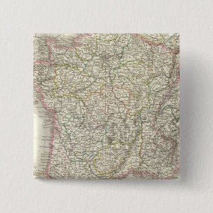 Badge Carré 5 Cm Carte Atlas 2
