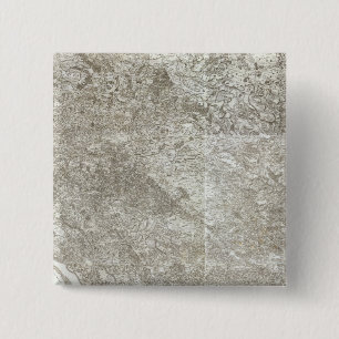 Badge Carré 5 Cm Carte composite de France 3