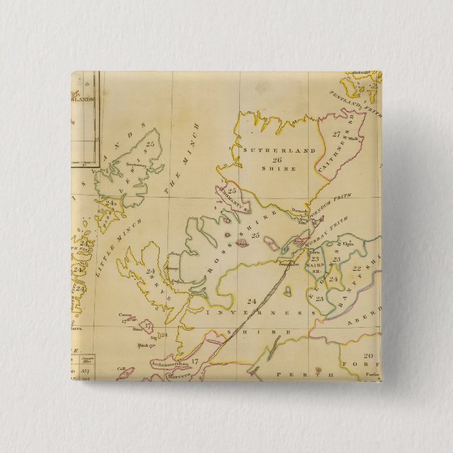 Badge Carré 5 Cm Carte d'index (Devant)