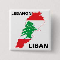 Carte du drapeau du Liban