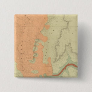 Badge Carré 5 Cm Carte Du Plateau D'Uinkaret Demi-Sud