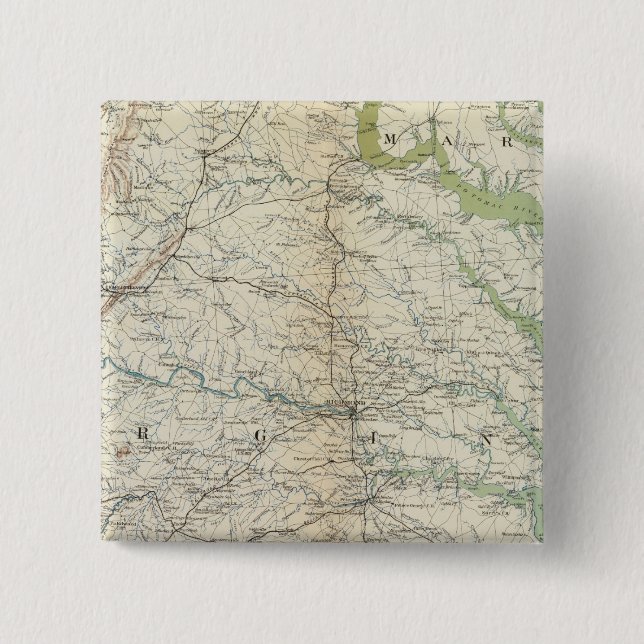 Badge Carré 5 Cm Carte Gén II (Devant)