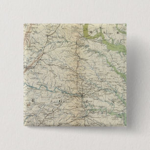 Badge Carré 5 Cm Carte Gén II