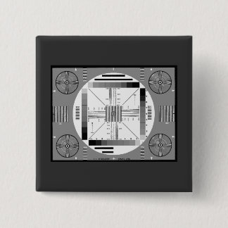 Badge Carré 5 Cm Carte-test (l'Armée de l'Air)