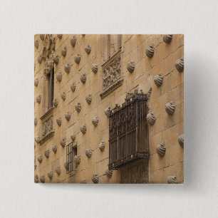 Badge Carré 5 Cm Casa de las Conchas, Maison des Coquilles