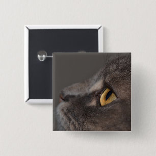 Badge Carré 5 Cm Cat Eye-Macro par Shirley Taylor