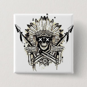 Badge Carré 5 Cm Cavaliers renégats