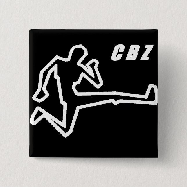 BADGE CARRÉ 5 CM CBZ YEAHHH (Devant)
