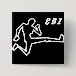 BADGE CARRÉ 5 CM CBZ YEAHHH