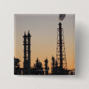 Badge Carré 5 Cm Centrale pétrochimique