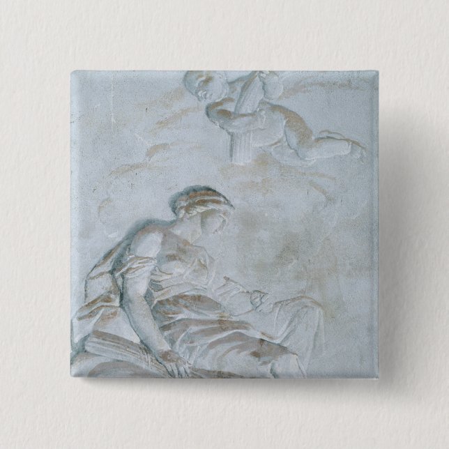 Badge Carré 5 Cm Ceres, c.1790 (le fresque) (Devant)